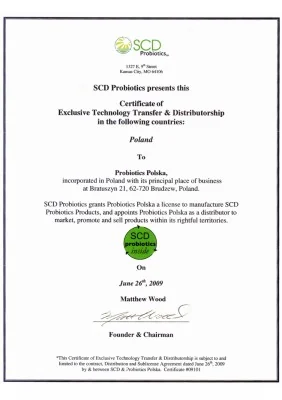 Licencja SCD