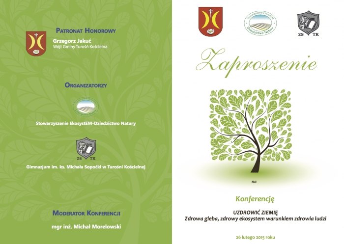 Konferencja Uzdrowić Ziemię, Turośń Kościelna, 26.02.2015