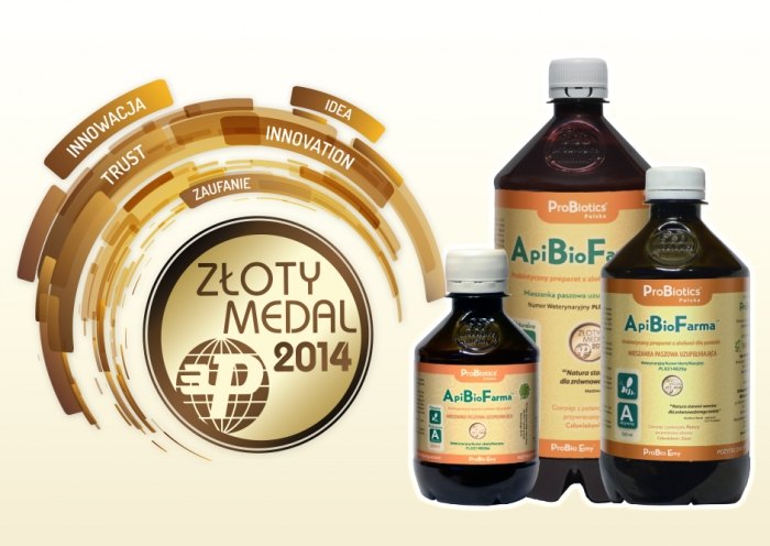 Złoty Medal MTP dla ApiBioFarmy™