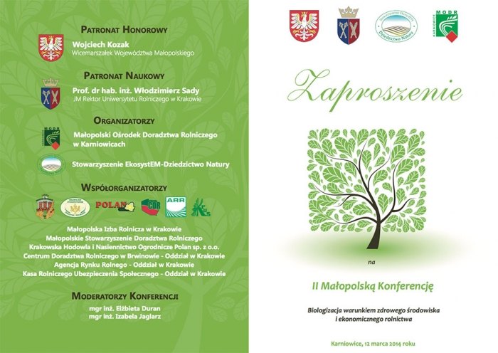II Małopolska Konferencja – Karniowice, 12.03.14