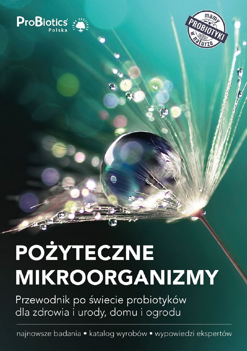 Okładka: Pożyteczne mikroorganizmy — Przewodnik po świecie probiotyków, wydanie 5