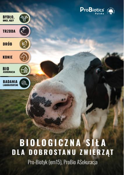 Okładka: Biologiczna siła dla dobrostanu zwierząt