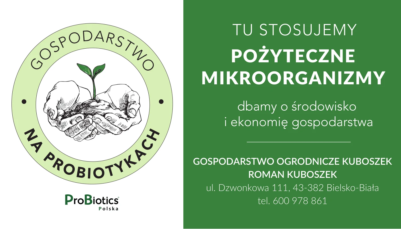 Tablica — Gospodarstwo Ogrodnicze Kuboszek