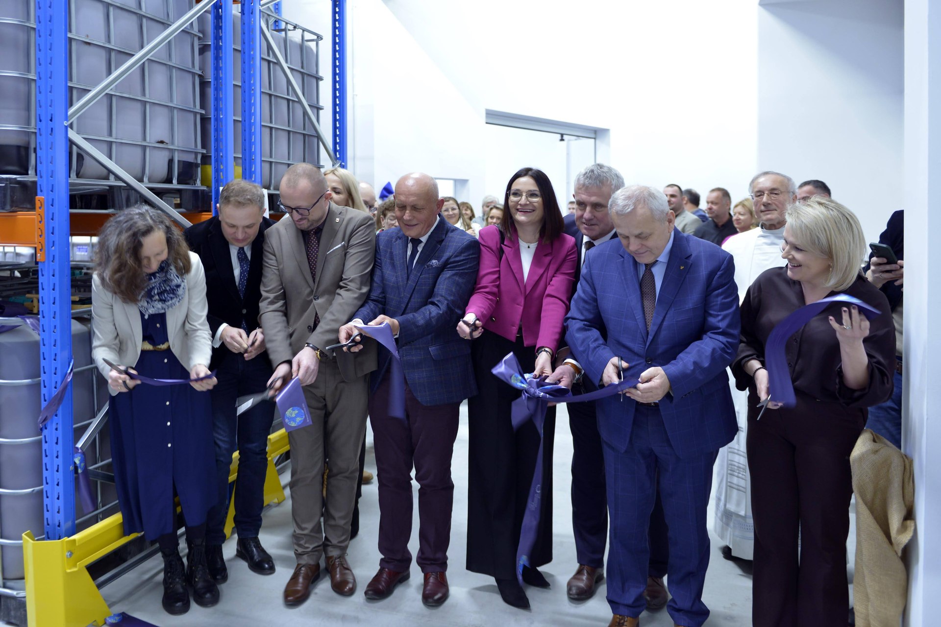 Uroczyste otwarcie nowej hali Wytwórni Probiotyków